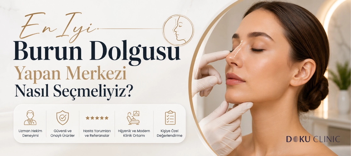 En İyi Burun Dolgusu Yapan Merkezi Nasıl Seçmeliyiz?